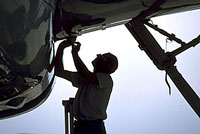 Aviation maintenance organizations commonly hire many contractors and interface with vendors