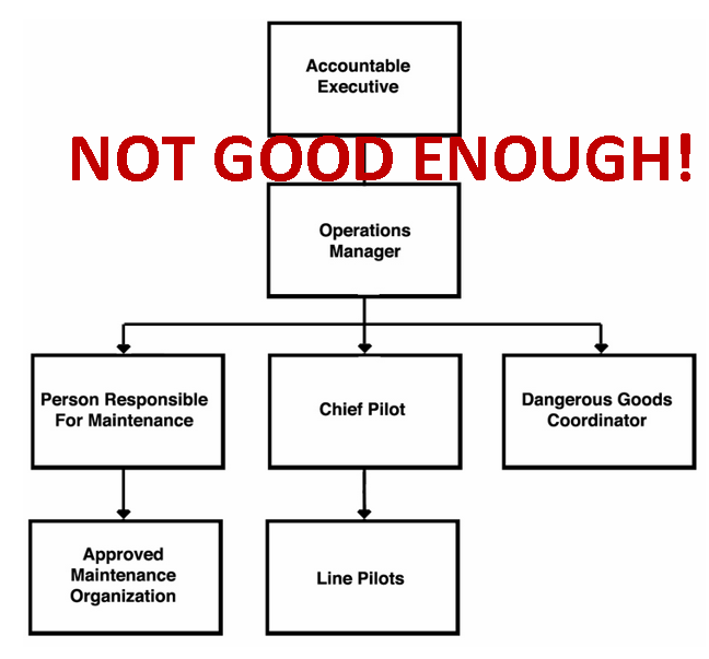 Aviation Safety Management Systems Org Chart