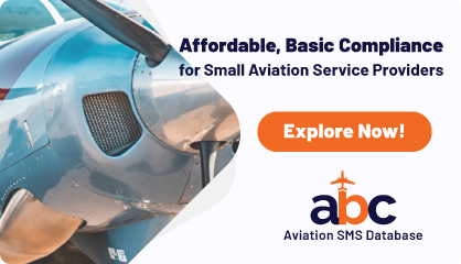 Affordable, Basic Compliance for Small Aviation Service Providers