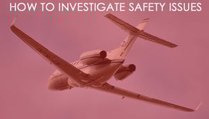 How to investigate safety issues in aviation SMS