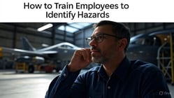 Learn how to train employees to identify hazards for FAA Part 5 SMS compliance. This guide for aviation safety managers covers data analysis, employee reporting, and operational reviews with examples