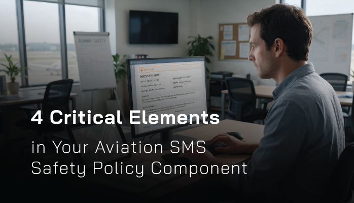 4 Critical Elements in Your Aviation SMS Safety Policy Component 4 Critical Elements in Your Aviation SMS Safety Policy Component