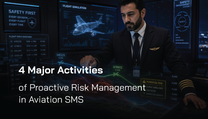 4 Major Activities of Proactive Risk Management in Aviation SMS