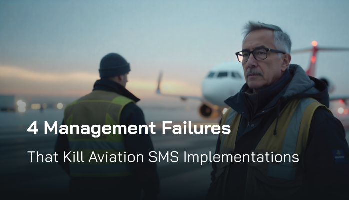 4 Management Failures That Kill Aviation SMS Implementations 4 Management Failures That Kill Aviation SMS Implementations