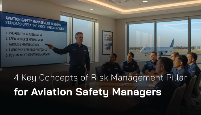 4 Key Concepts of Risk Management Pillar for Aviation Safety Managers 4 Key Concepts of Risk Management Pillar for Aviation Safety Managers