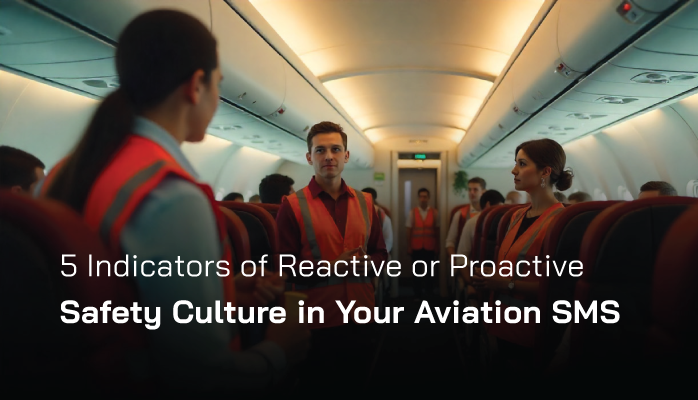 5 Indicators of Reactive or Proactive Safety Culture in Your Aviation SMS