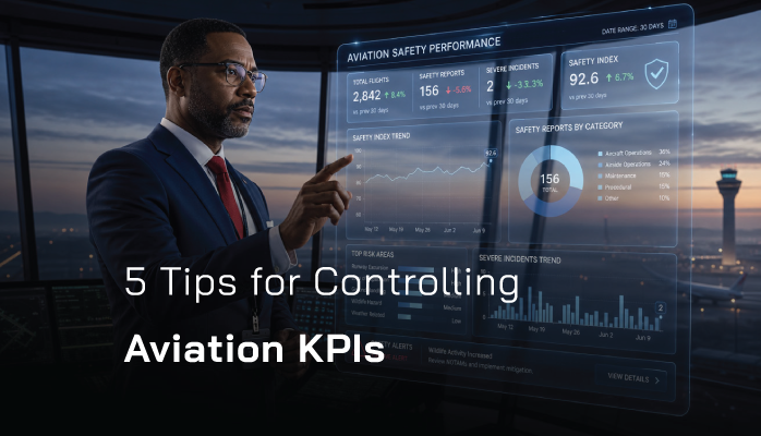 5 Tips for Controlling Aviation Key Performance Indicators - With Free KPI Resources