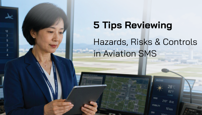 5 Tips Reviewing Hazards, Risks & Controls in Aviation SMS - With Examples