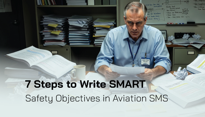 7 Steps to Write SMART Safety Objectives in Aviation SMS 7 Steps to Write SMART Safety Objectives in Aviation SMS