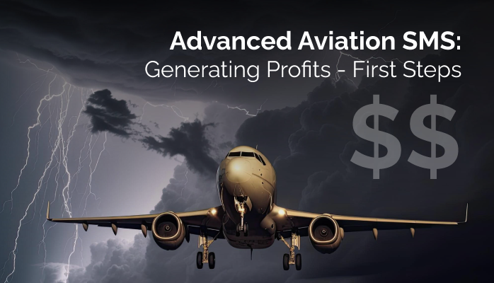 Advanced Aviation SMS topics regarding Generating Profits - First Steps