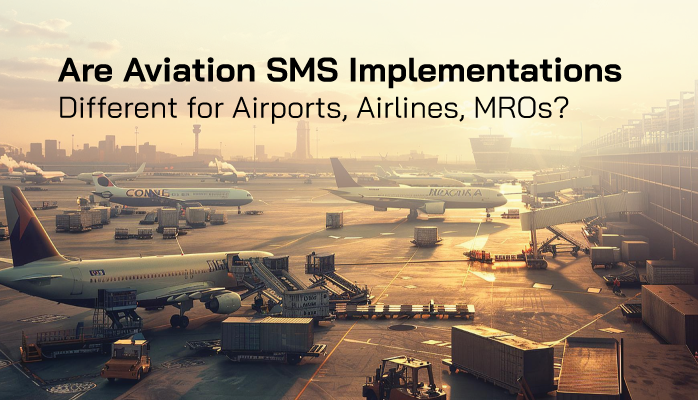 Are Aviation SMS Implementations Different for Airports, Airlines, MROs? Are Aviation SMS Implementations Different for Airports, Airlines, MROs?