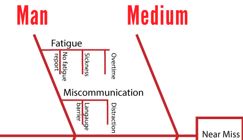 Fishbone diagram branch example