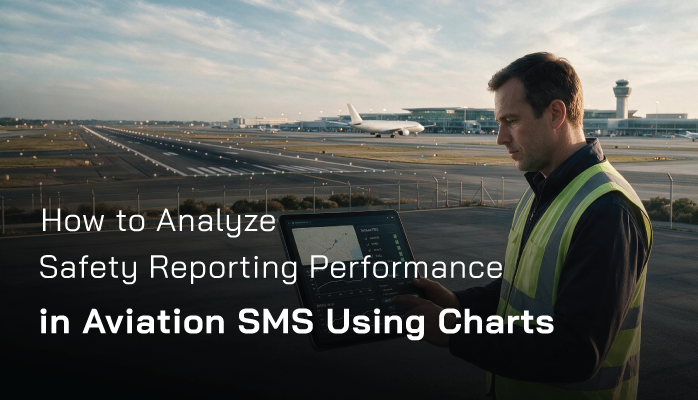 How to Analyze Safety Reporting Performance in Aviation SMS Using Charts