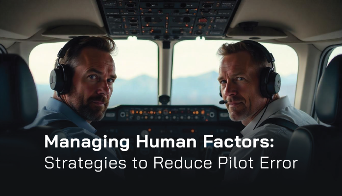 Managing Human Factors: Strategies to Reduce Pilot Error
Managing Human Factors: Strategies to Reduce Pilot Error