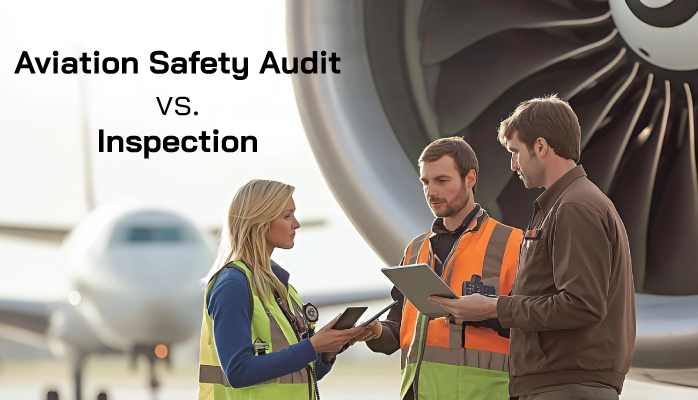 Real Difference Between an Aviation Safety Audit vs. Inspection