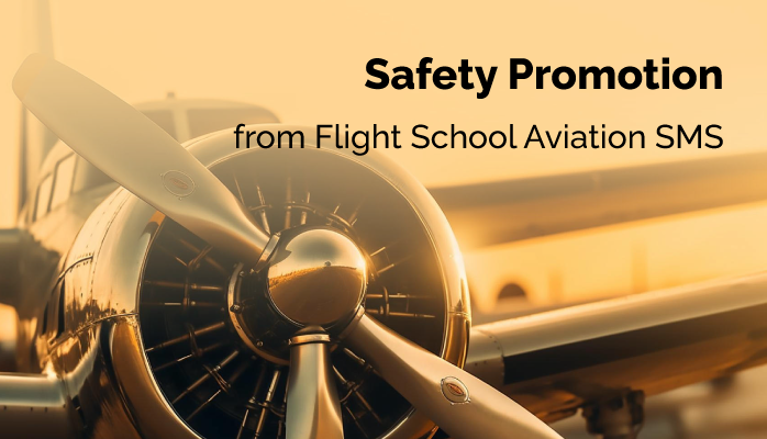 Safety Promotion from Flight School Aviation SMS