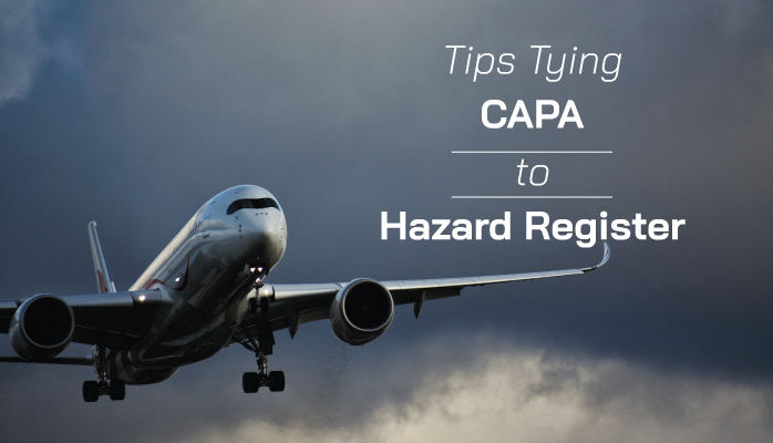Tips Tying Corrective Action Preventive Action to Hazard Register