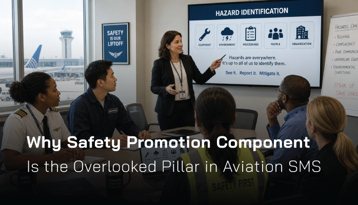 Why Safety Promotion Component Is the Overlooked Pillar in Aviation SMS Why Safety Promotion Component Is the Overlooked Pillar in Aviation SMS