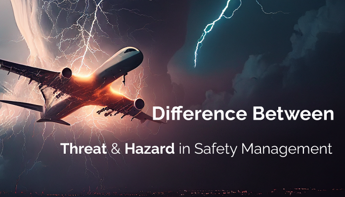 Hazard vs Threat in Aviation SMS
