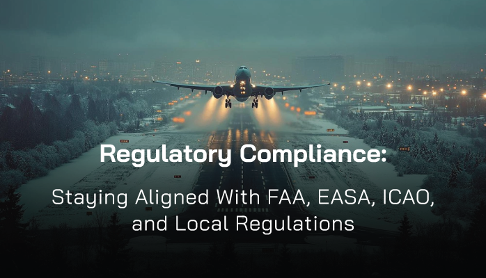 Regulatory Compliance: Staying Aligned with FAA, EASA, ICAO, and Local Regulations Regulatory Compliance: Staying Aligned with FAA, EASA, ICAO, and Local Regulations