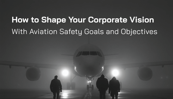 How to Shape Your Corporate Vision with Aviation Safety Goals and Objectives at Airlines, Airports, and Aviation Maintenance Providers