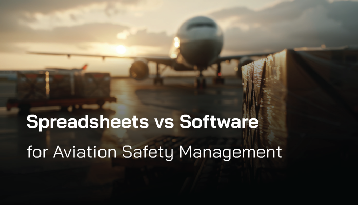 Spreadsheets SMS vs software SMS in aviation safety management