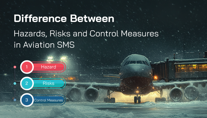 Understanding Between Hazards, Risks & Control Measures in Aviation SMS