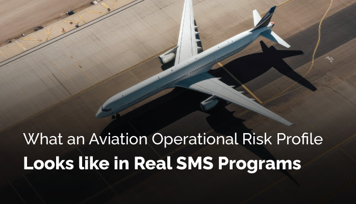 What an Aviation Operational Risk Profile Looks like in Real SMS Programs