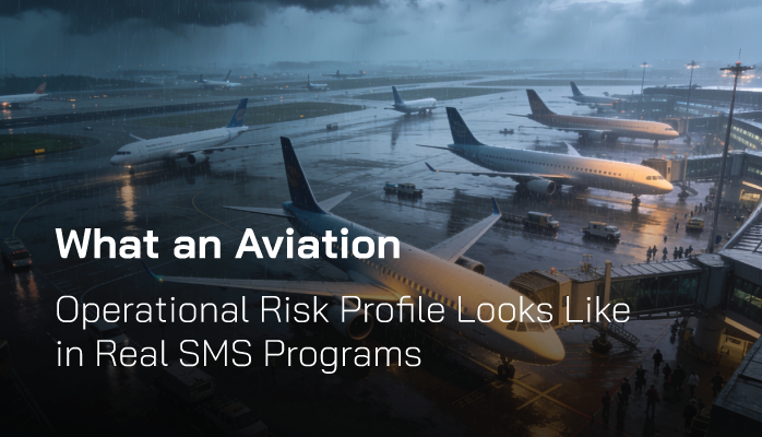 What an Aviation Operational Risk Profile Looks Like in Real SMS Programs